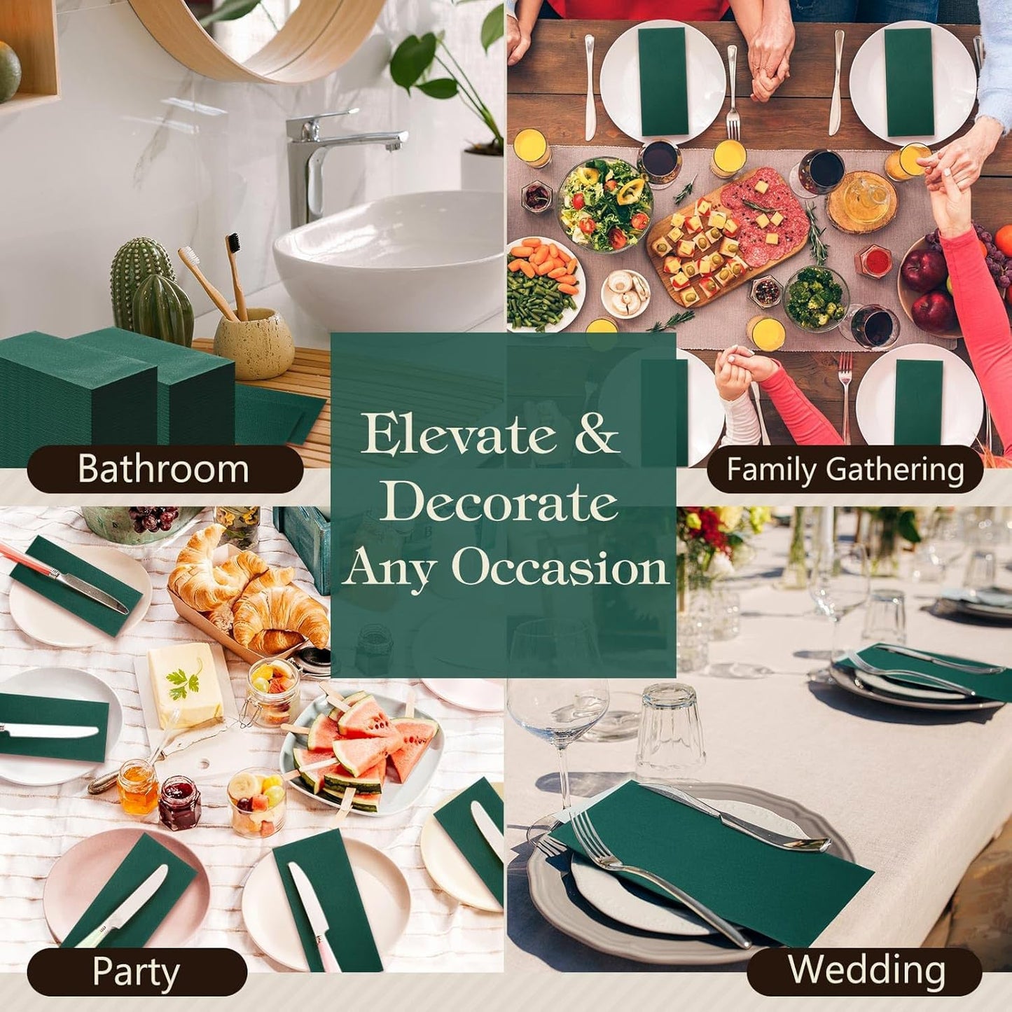 Multi-Color & Printed Disposable Food Wrapping Paper Set (10 Pc) Your Brand