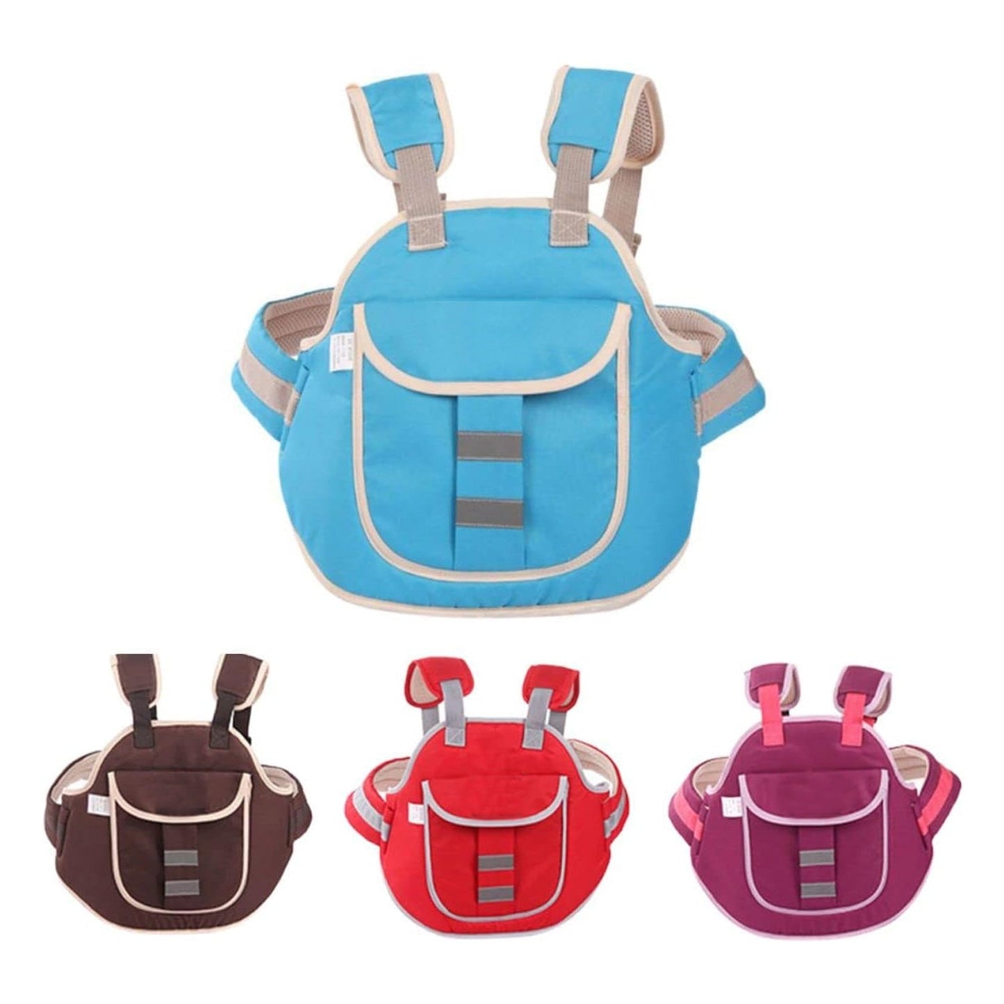 Baby Safety Belt For Kinds Carrier, Children Motorcycle Safety Harness - Child Ride Strap - Kids Vehicle Adjustable Safety Harness Strap for Two Wheeler Bike Horseback Riding Travel (1 Pc) Your Brand