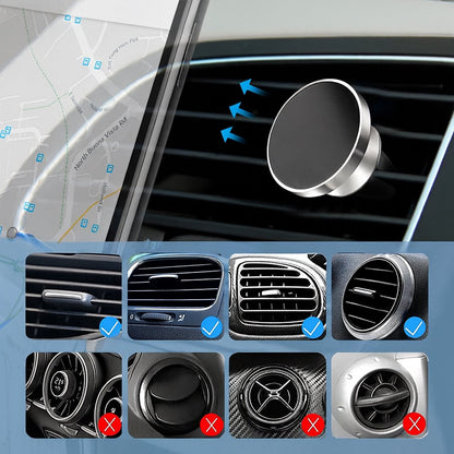 360° Rotating Magnetic Phone Holder Stand (1 Pc) Your Brand