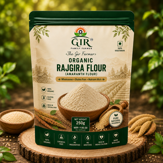 Organic Rajgira Flour Gluten-Free Amaranth Atta | The Gir Farmer