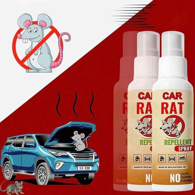 Eco Friendly Rat Repellent Spray – Pack of 3 | THE GIR FARMER