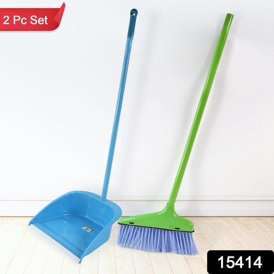 HANDLE DUSTPAN AND BRUSH FOR SWEEPING & CLEANING DUST, Supdi Your Brand