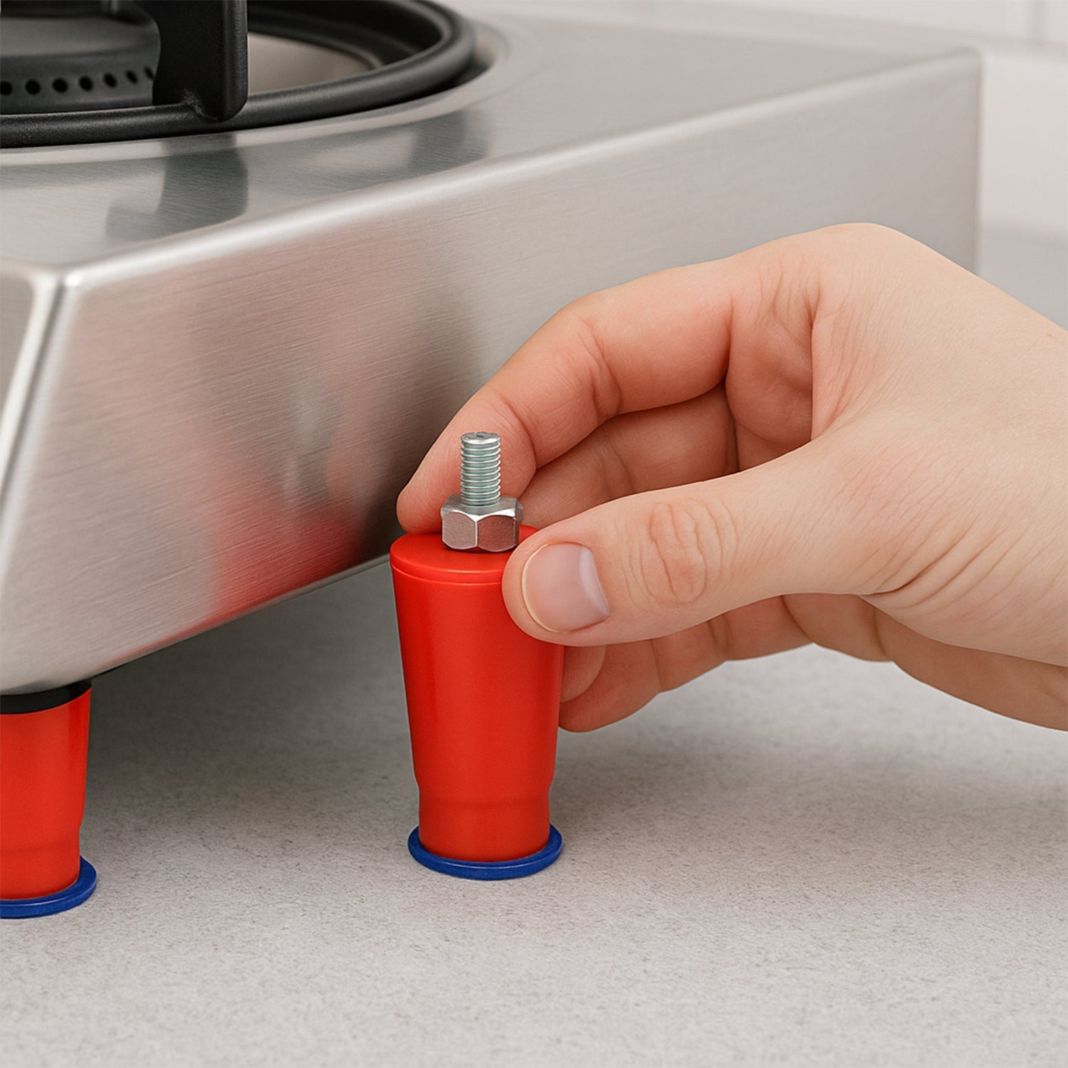Heavy-Duty Universal Stove Legs for Gas Stove (4 Pc Set) Your Brand