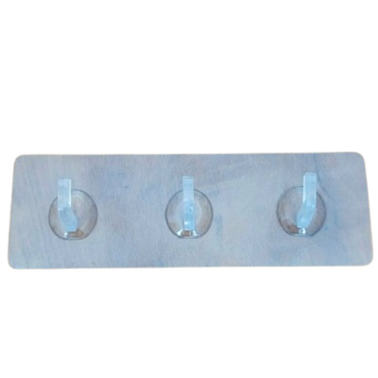 AM5491 Self Adhesive Sticky Wall Hook Patti-3 hooks