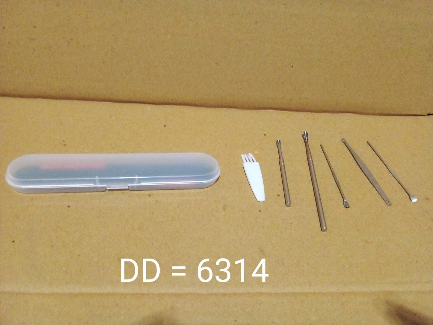 6Pcs Earwax Removal Kit | Ear Cleansing Tool Set | Ear Curette Ear Wax Remover Tool Your Brand