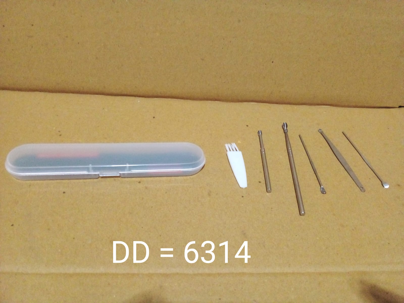6Pcs Earwax Removal Kit | Ear Cleansing Tool Set | Ear Curette Ear Wax Remover Tool Your Brand