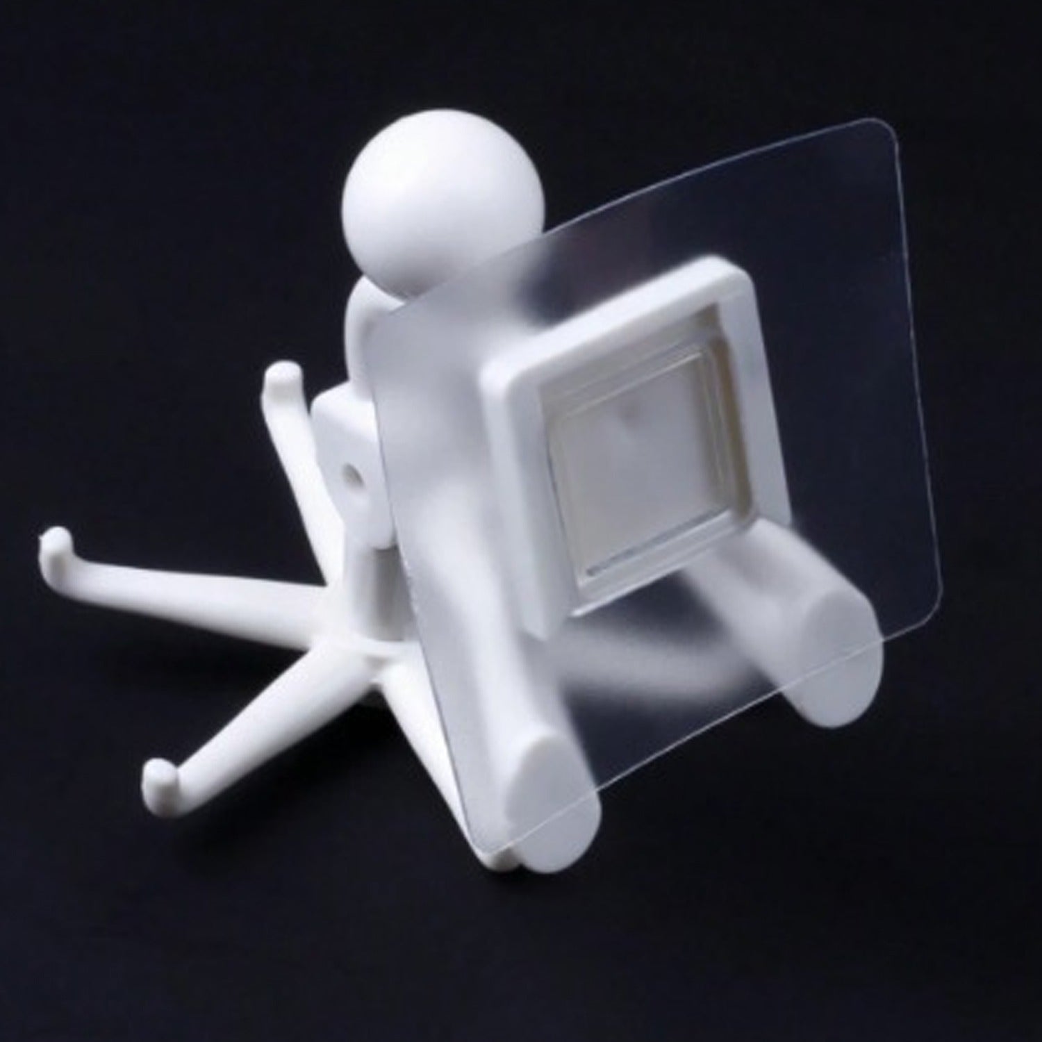 360° Rotating 6-Claw Hook – Kitchen & Bathroom Organizer (1 Pc | White) Your Brand