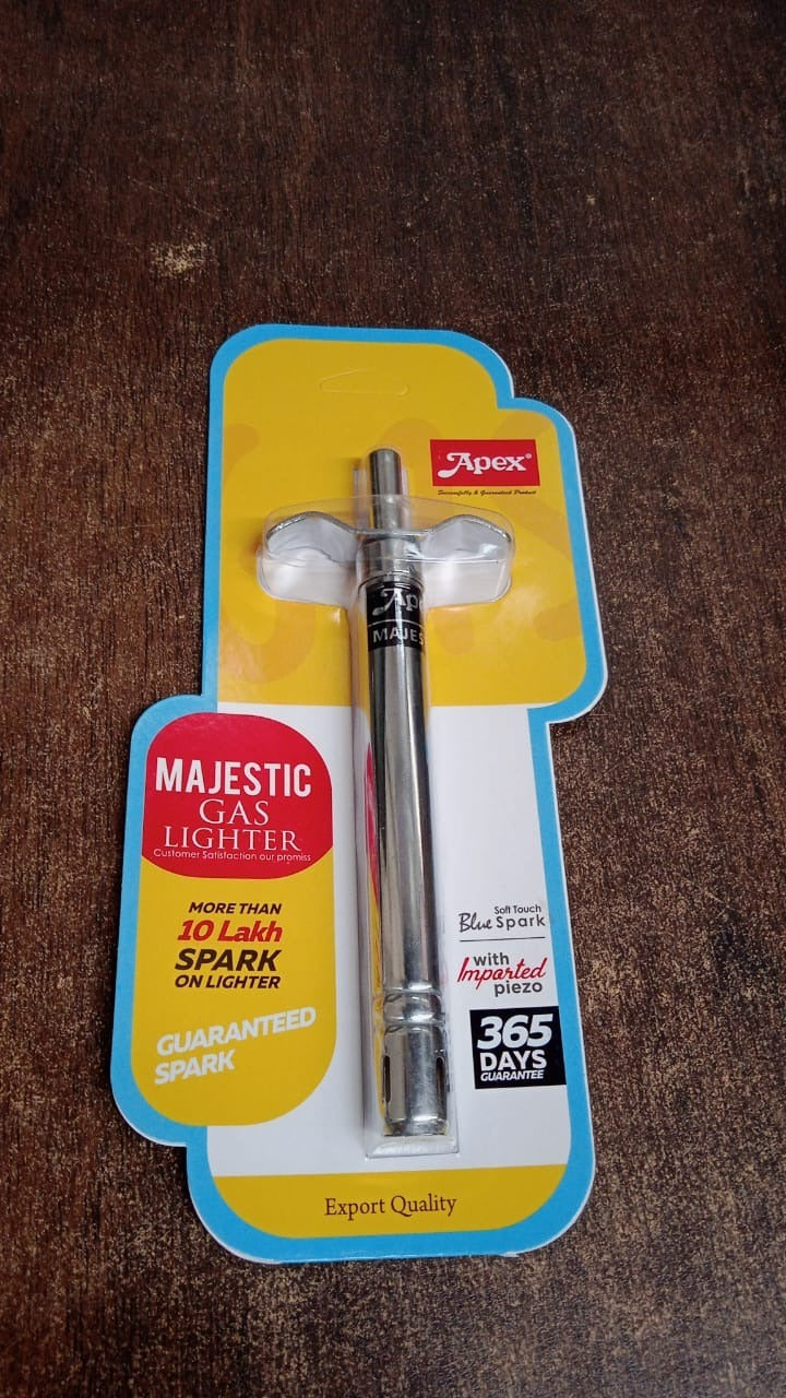 Apex Majestic Stainless Steel Gas Lighter Your Brand