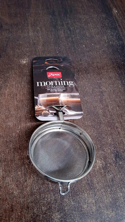 Apex Morning Stainless Steel Tea and Coffee Strainer Your Brand