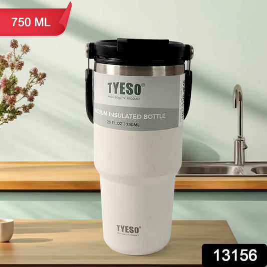 High Quality Stainless Steel Vacuum Glass Insulated Glass Coffee Cups Double Walled Travel Mug, Car Coffee Mug (With Lid & Handle / 1 Pc) Your Brand