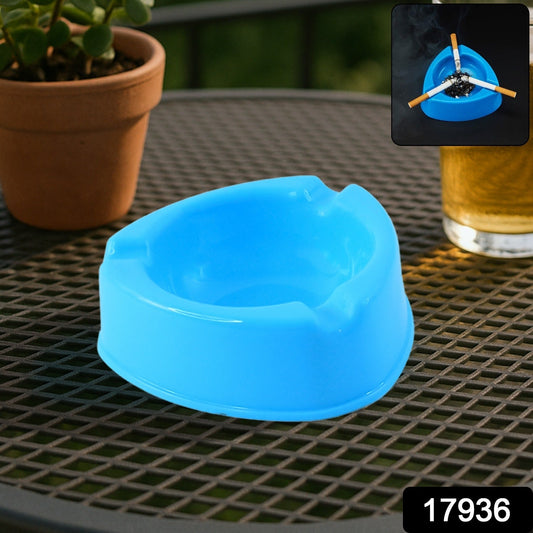Oblivion Heavy Duty Plastic Ashtray (mix color & 1 Pc) Your Brand