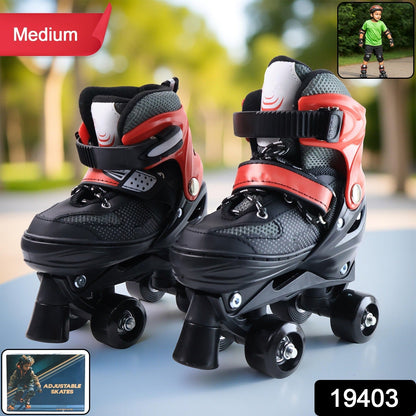 Adjustable Quad Roller Skates for Kids (1 Pair) Your Brand