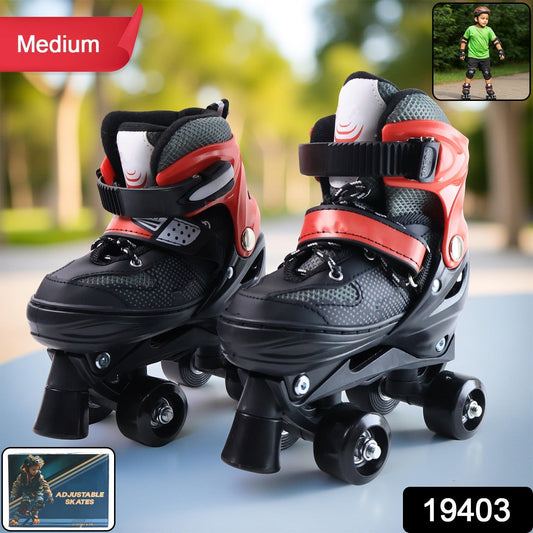 Adjustable Quad Roller Skates for Kids (1 Pair) Your Brand