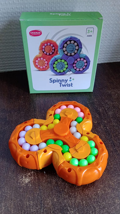 Aditi 3-in-1 Interactive Spinny Twist Puzzle Ball Toy Your Brand
