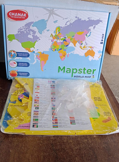 Aditi Mapster World Map EVA Foam Puzzle Set Your Brand