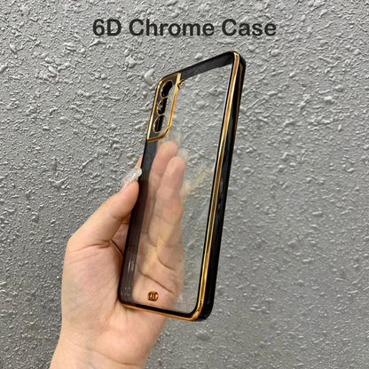 6D Golden Chrome Case For Samsung Your Brand