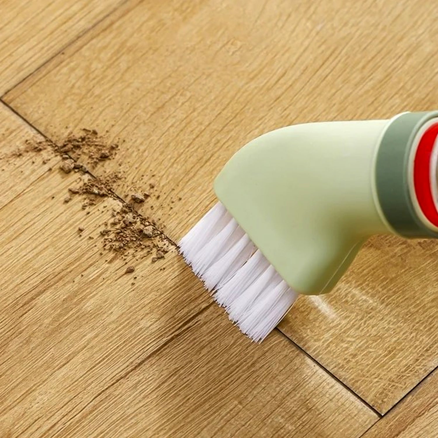 Multipurpose Bottle-Connectable Cleaning Brush with Built-In Scraper (1 Pc) Your Brand