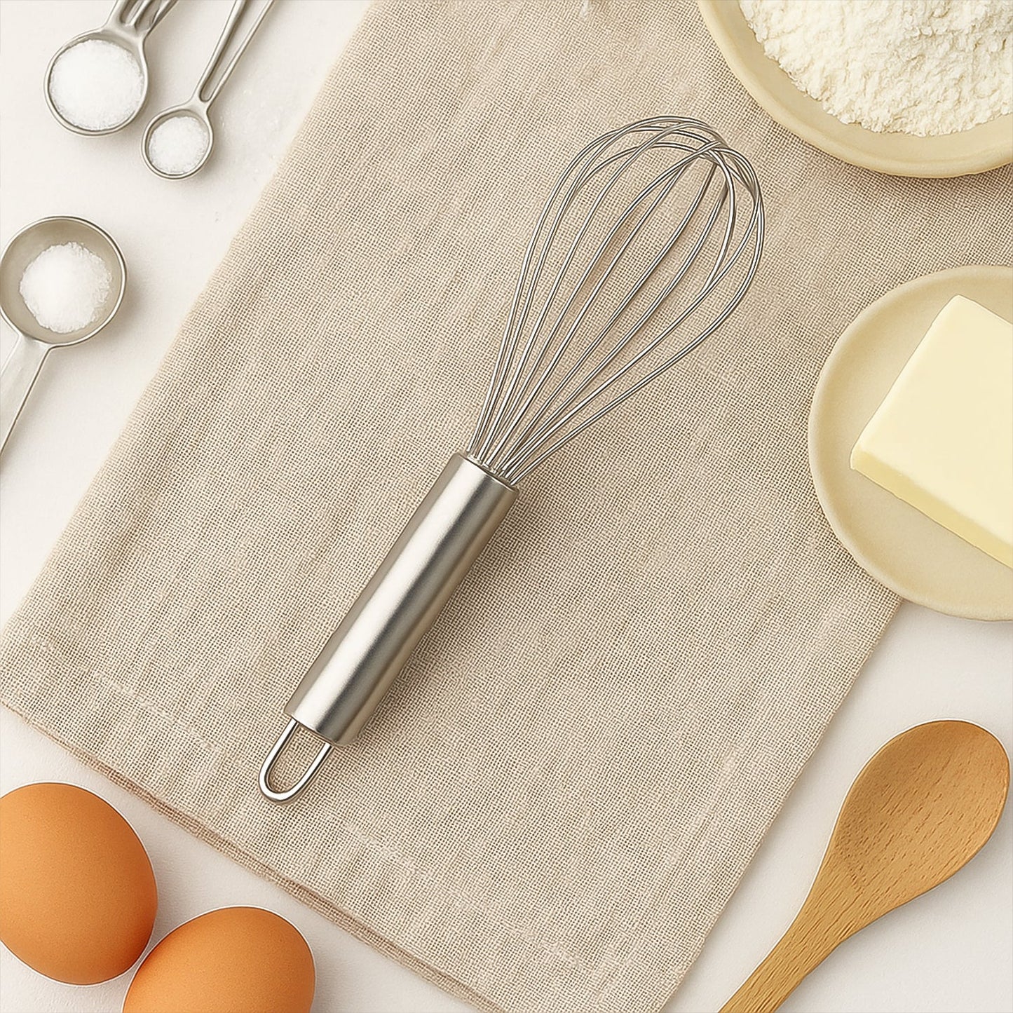 Small Stainless Steel Balloon Whisk (20cm / 1 Pc) Your Brand