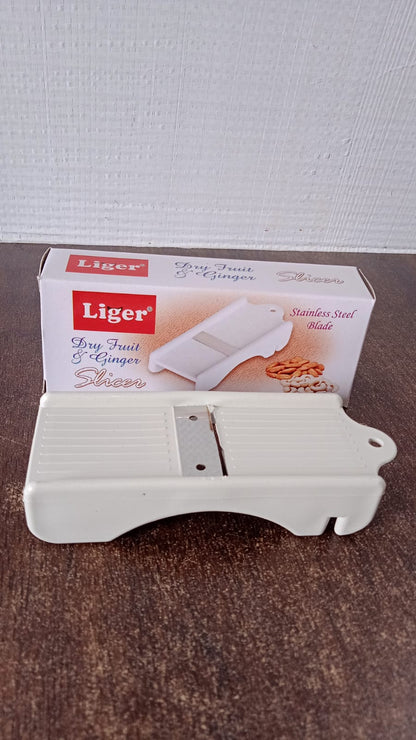 Liger Multipurpose Dry Fruit Slicer & Ginger (1 Pc) Your Brand