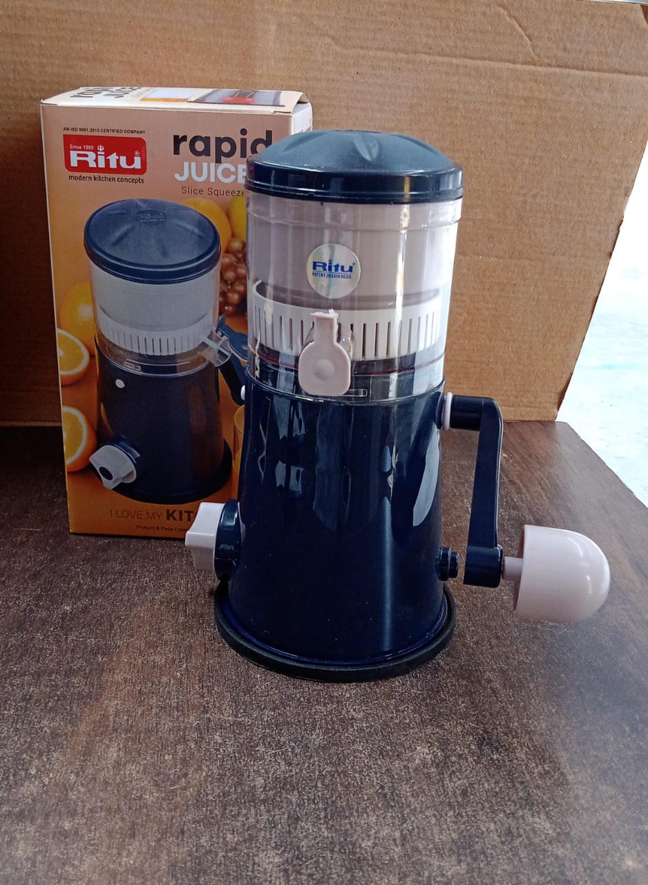 Ritu Rapid Hand Juicer Machine for Fruits and Vegetables Your Brand