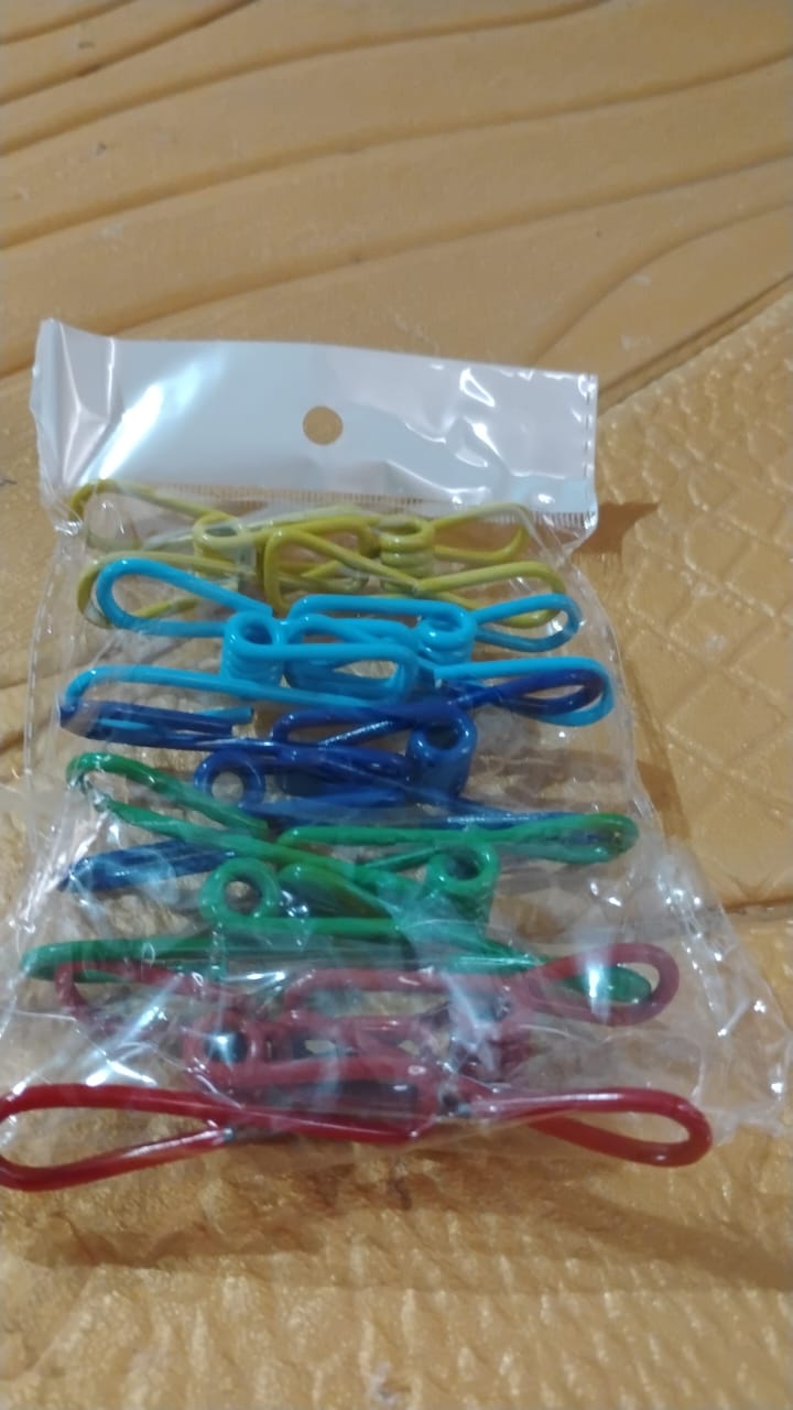 Metal Clothes pins Clips (5 Pcs Set) Your Brand