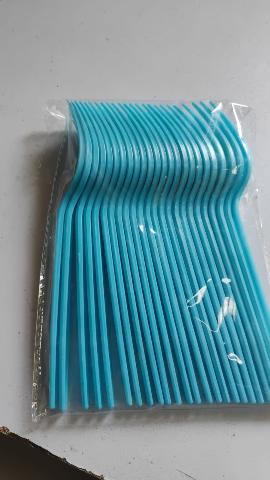 Reusable Food-Grade Plastic Forks (24 Pc) Your Brand