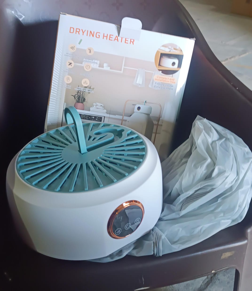 Portable Clothes Dryer, Mini Laundry Dryers with Low Noise (1 Set) Your Brand