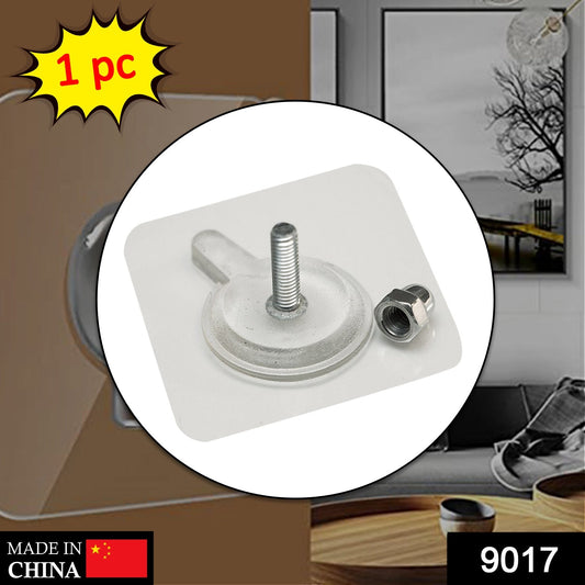 Adhesive screw wall hook for easy installation and secure hanging on various surfaces
