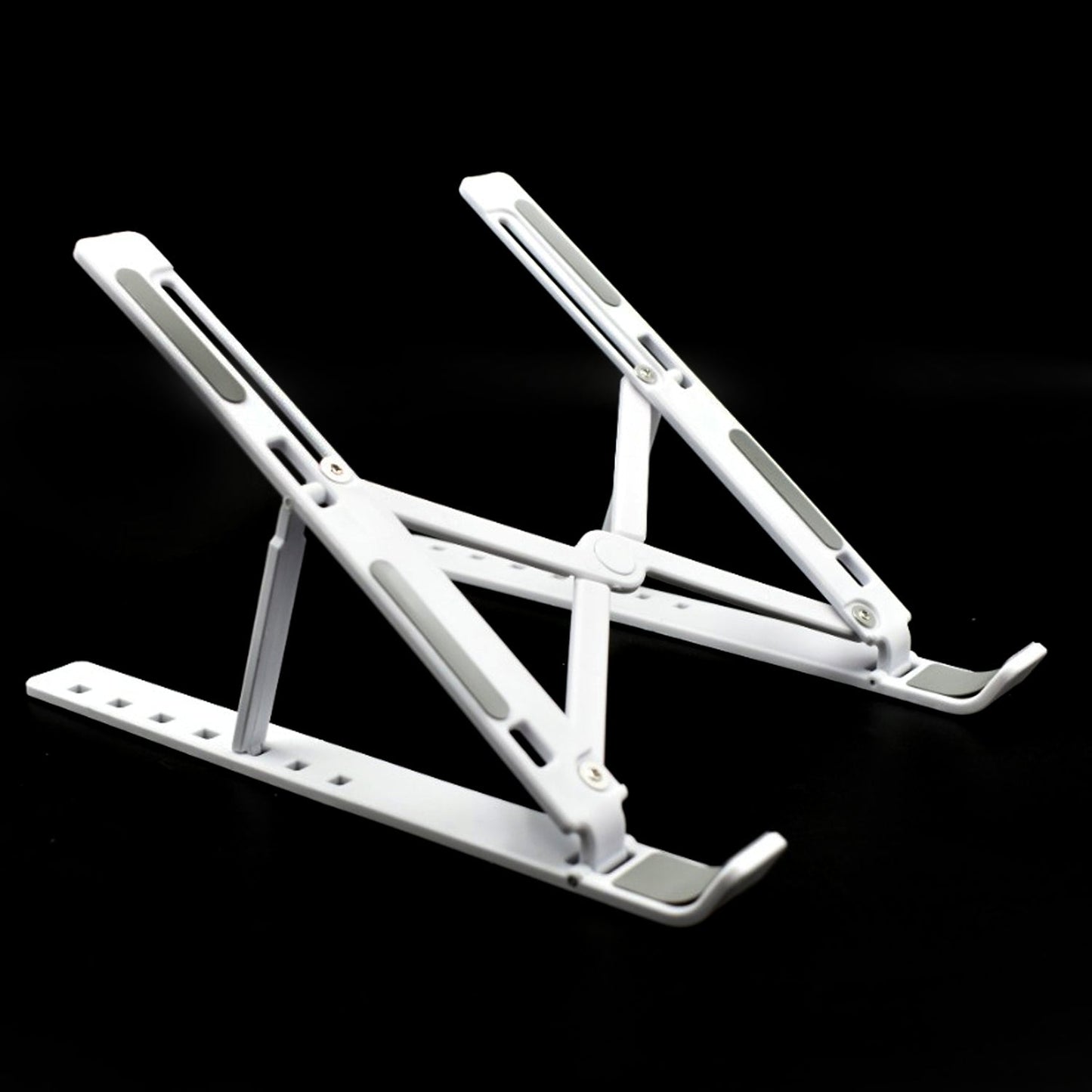 Adjustable laptop stand for 14 inch with ergonomic design for better posture and airflow