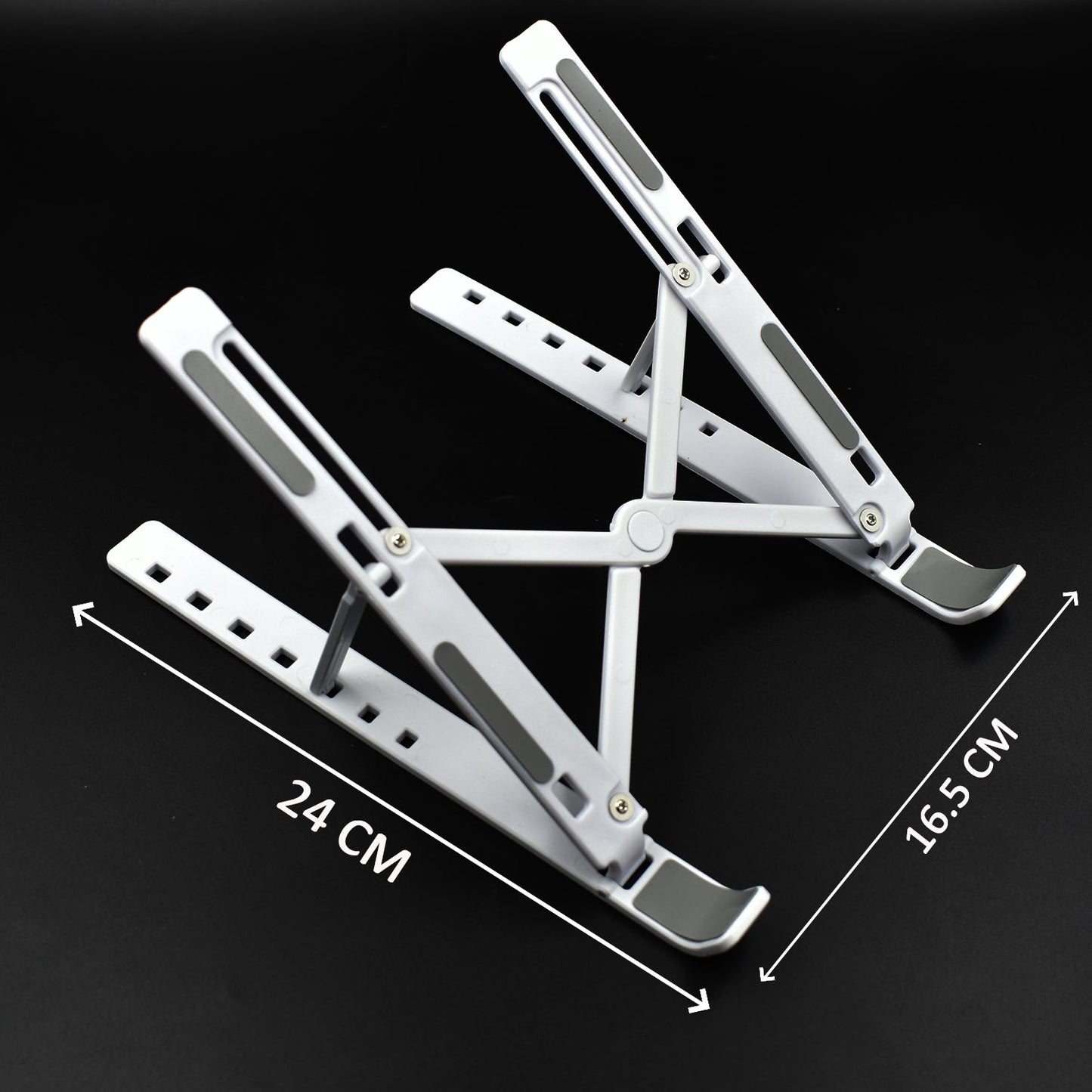 Adjustable laptop stand for 14 inch, designed for optimal viewing angles and ergonomic comfort