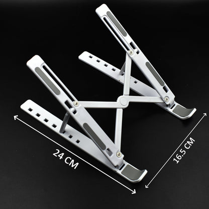 Adjustable laptop stand for 14 inch, designed for optimal viewing angles and ergonomic comfort