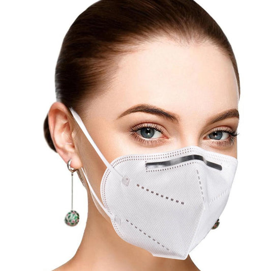 Your Brand anti pollution face mask in white designed for daily use and respiratory protection