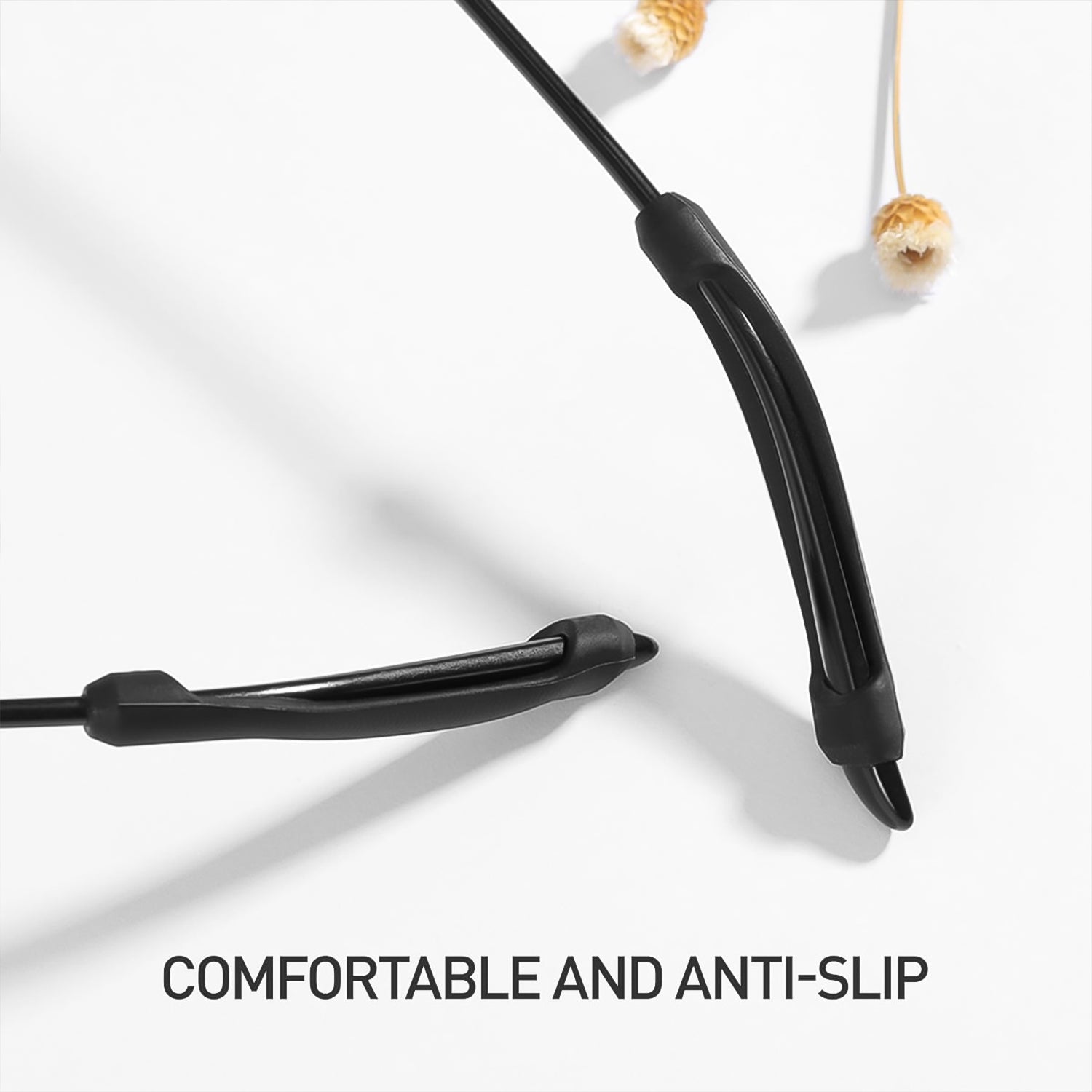 Your Brand anti slip ear hooks for glasses designed for comfort and stability during wear