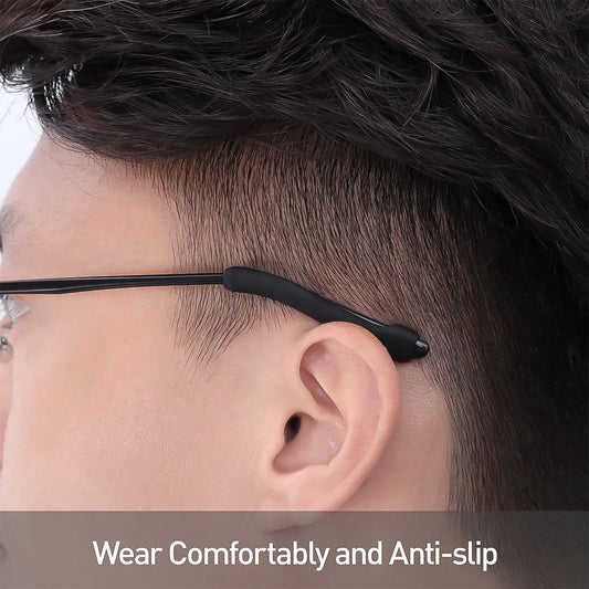 Your Brand anti slip ear hooks for glasses providing comfortable wear and secure fit