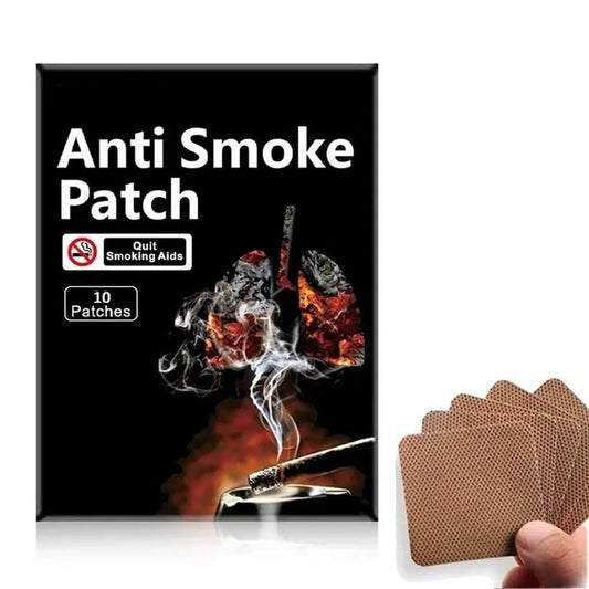 Anti Smoke Patches for Quitting Smoking with 10 Patches to Aid in Cigarette Cessation