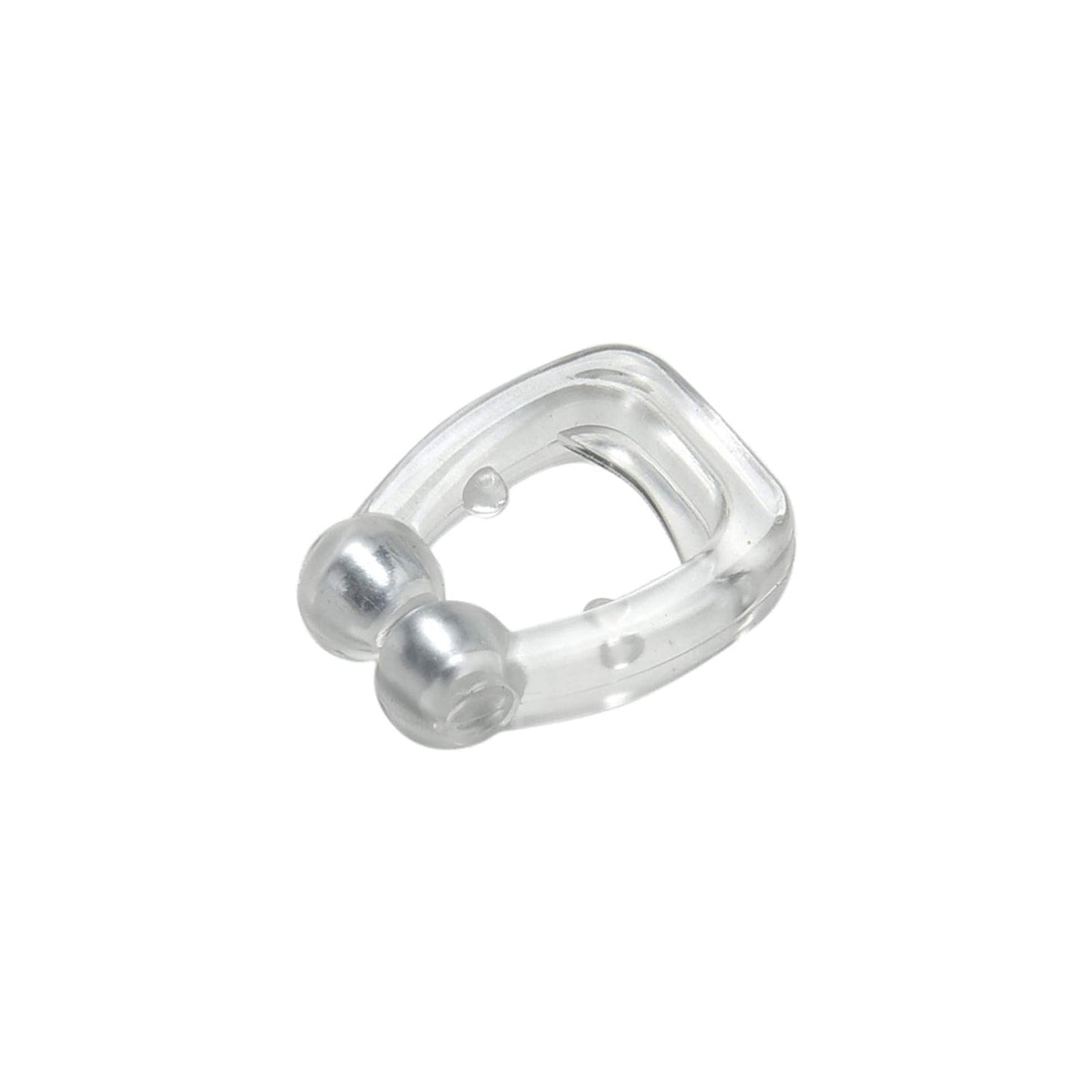 Clear anti snore magnetic nose clip designed for better sleep and snoring reduction