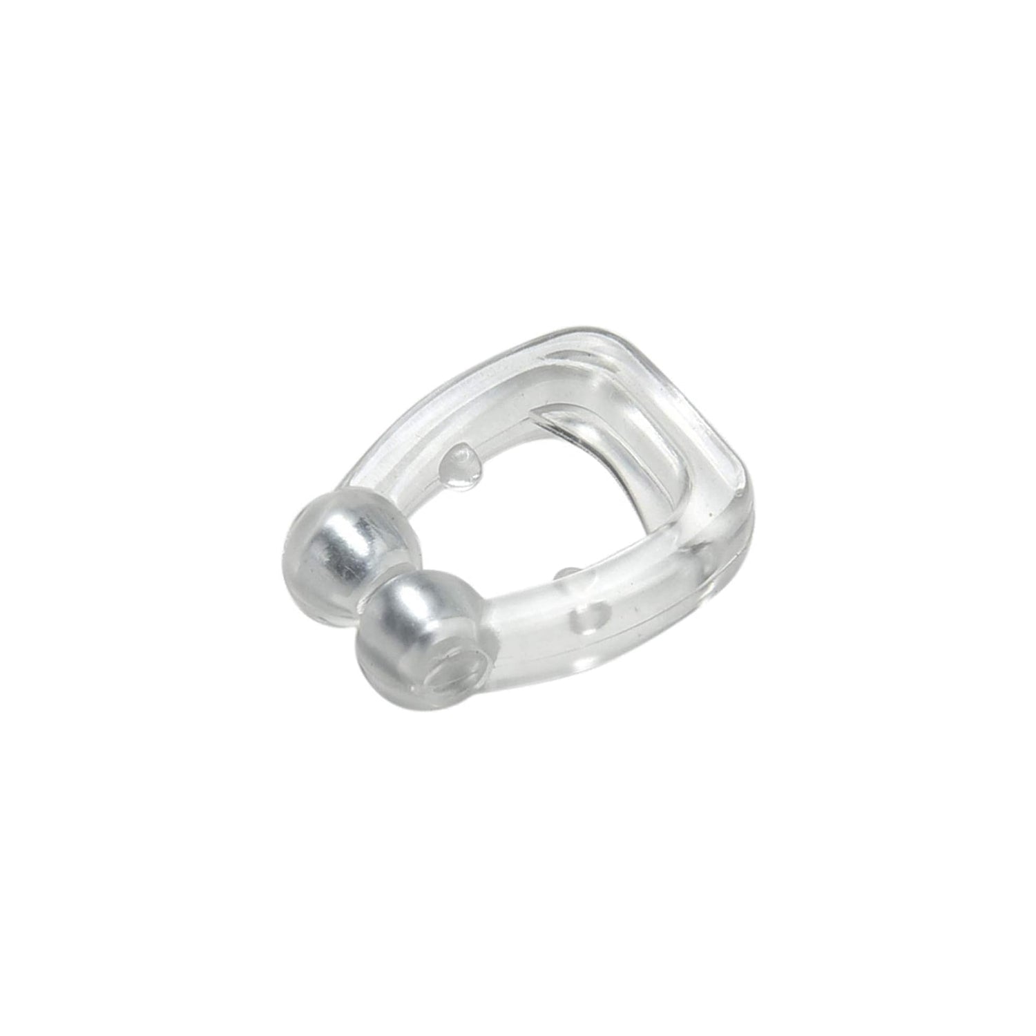 Clear anti snore magnetic nose clip designed for better sleep and snoring reduction