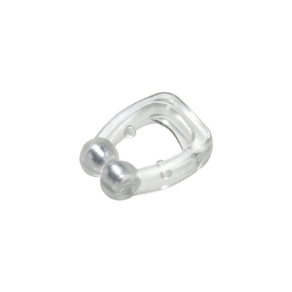 Clear anti snore magnetic nose clip designed for better sleep and snoring reduction