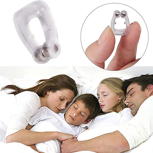 Your Brand anti snore magnetic nose clip for comfortable sleep with family sharing a bed