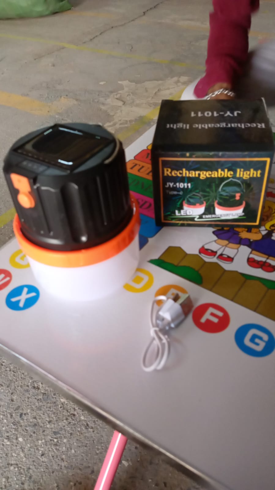 LED Camping Light, Camping String Light with Hanging Hook (1 Pc) Your Brand