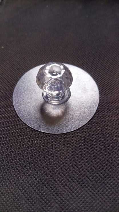 Clear Diamond Crystal Cabinet Knob & Pull Handle (1 Pc) Your Brand
