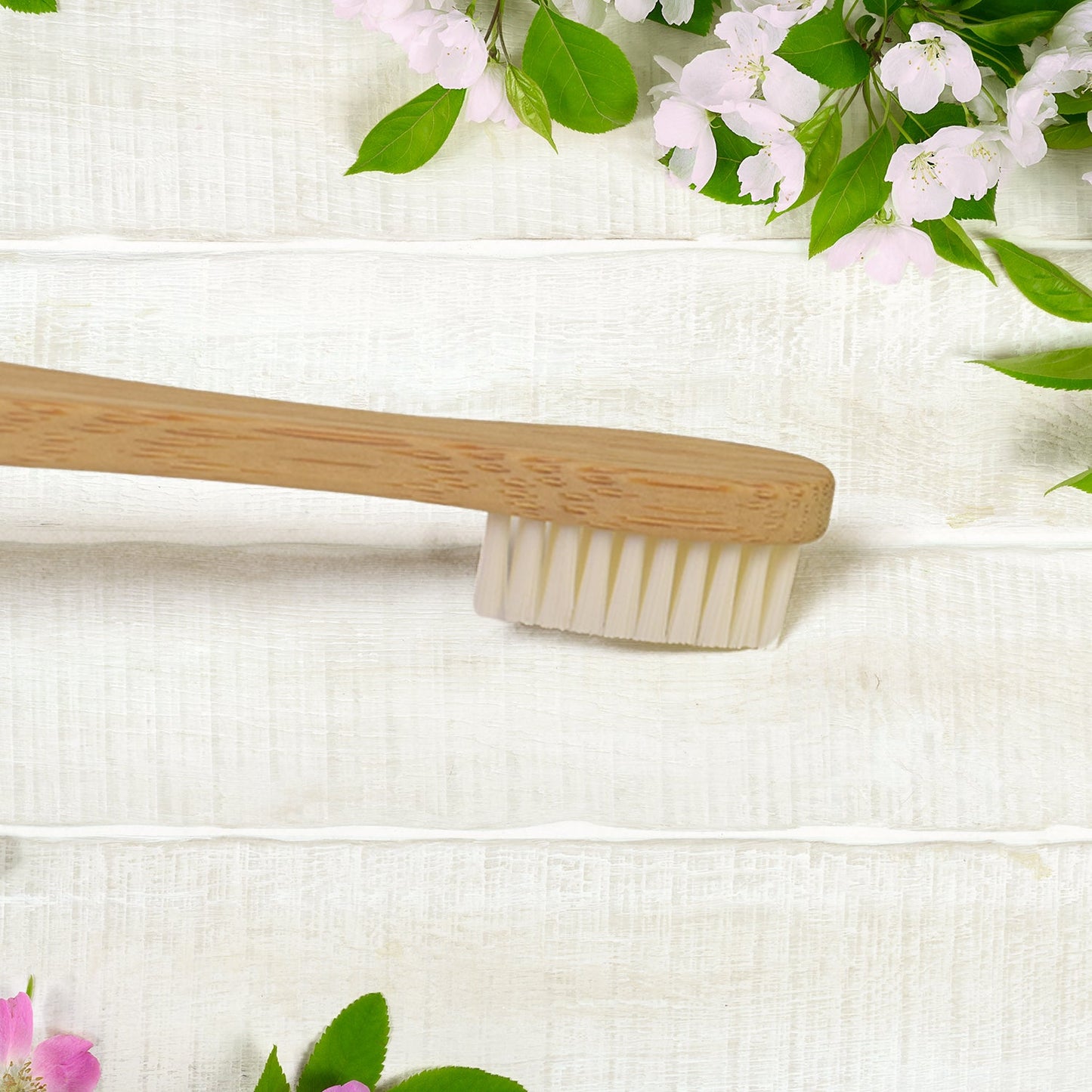 Gir Farmer Bamboo Toothbrush with Ultra Soft Bristles for Gentle Cleaning and Eco-Friendly Oral Care