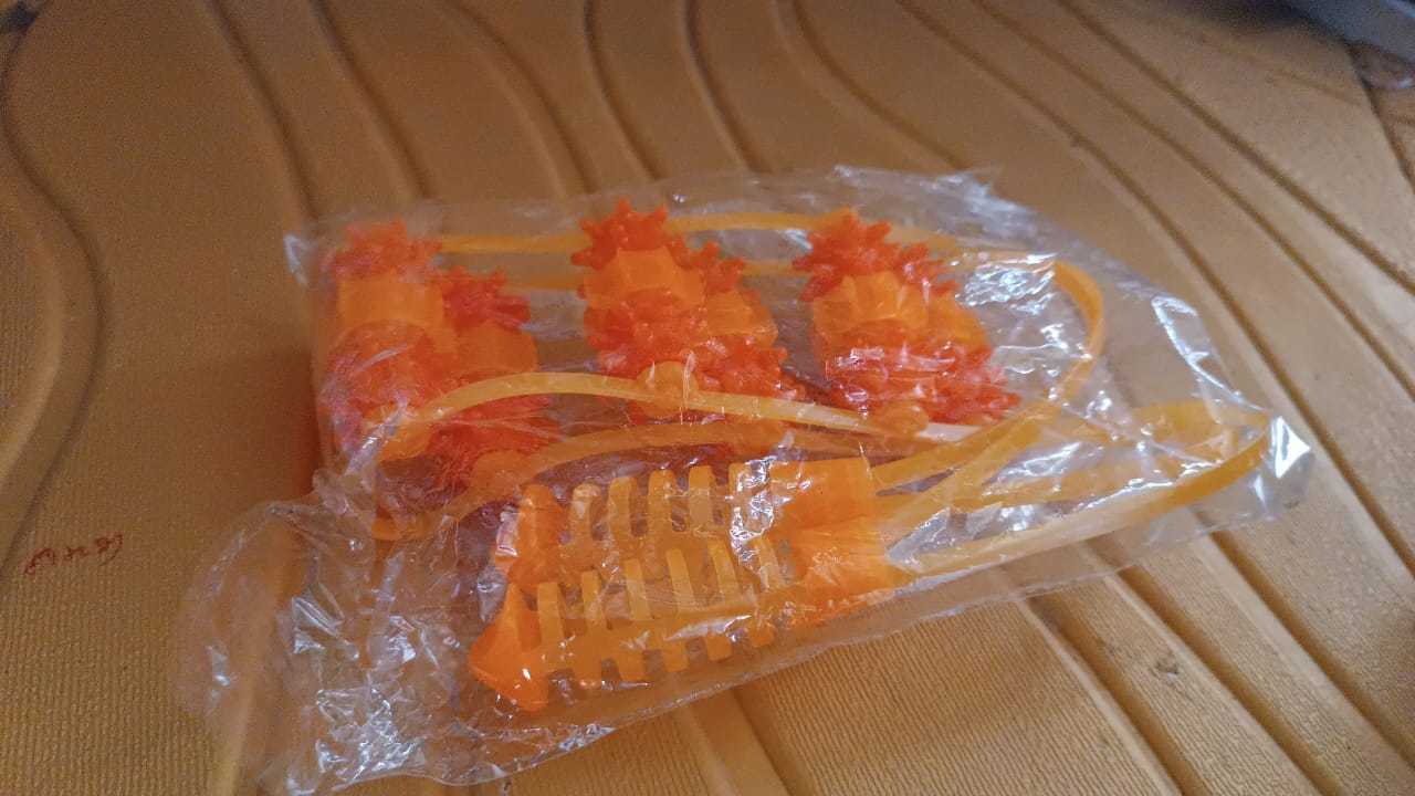 Handheld Back Massage Roller Rope (1 Pc) Your Brand