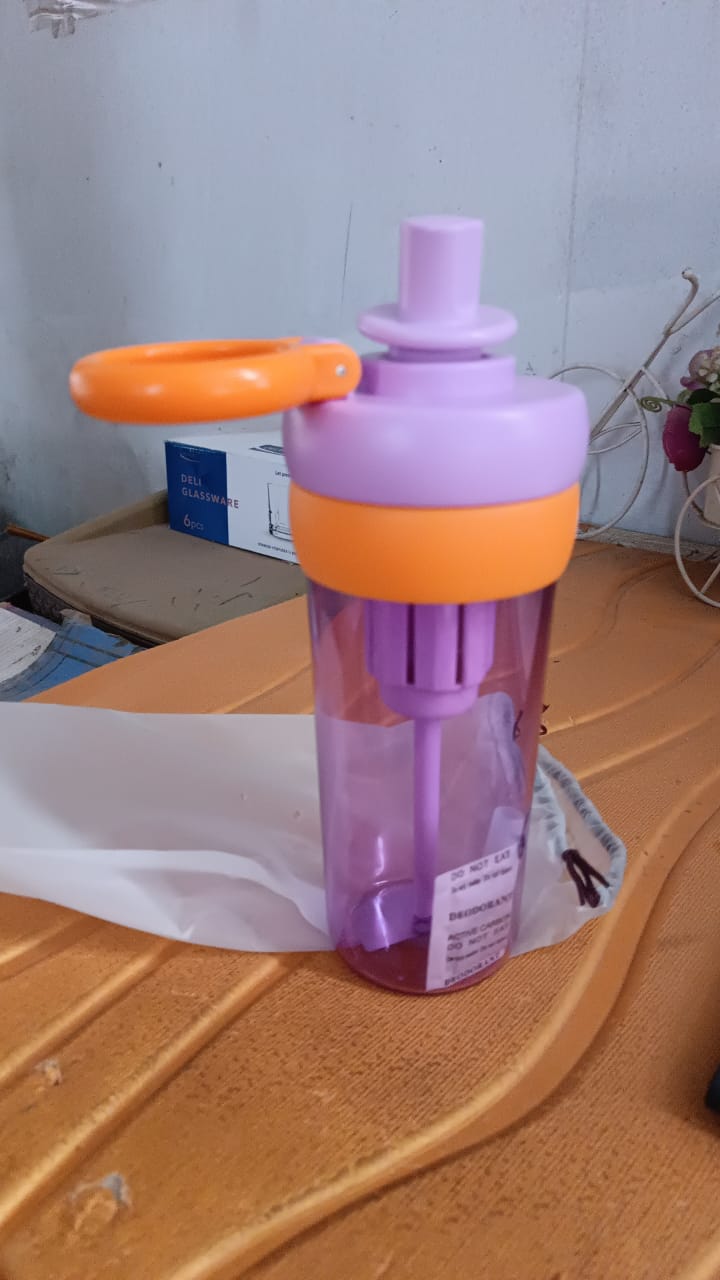 Premium Plastic Water Bottle Approx 600ML (1 Pc) Your Brand