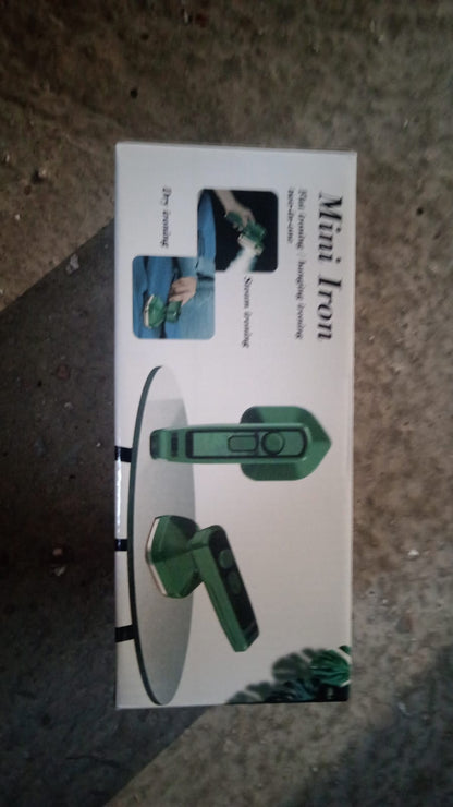 Mini Steamer & Iron: 2-in-1 Portable Travel Friendly Your Brand