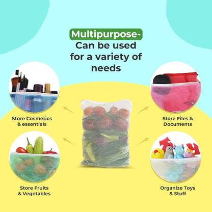Gir Farmer multipurpose fridge storage bags for vegetables storing fruits, cosmetics, files, and toys