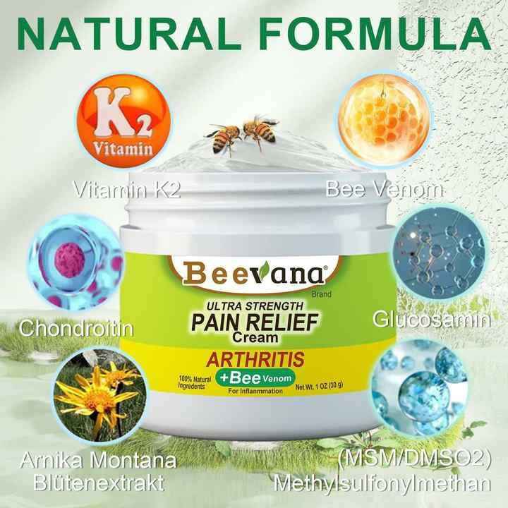 Bee Venom Pain Relief Cream - 3 Pack