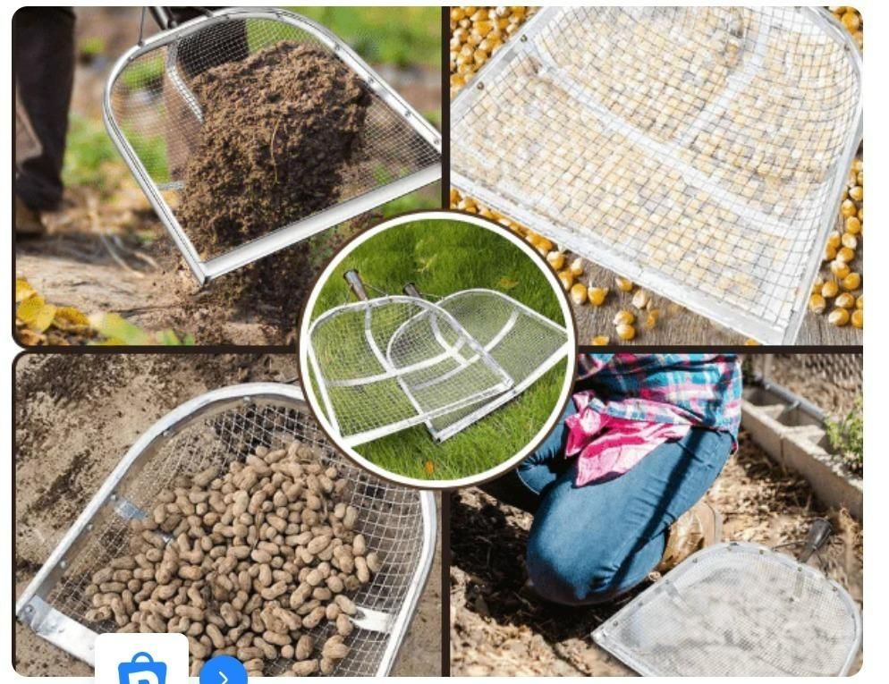 Best shovel for soil lifting, featuring durable mesh design for efficient digging and sifting of soil and debris