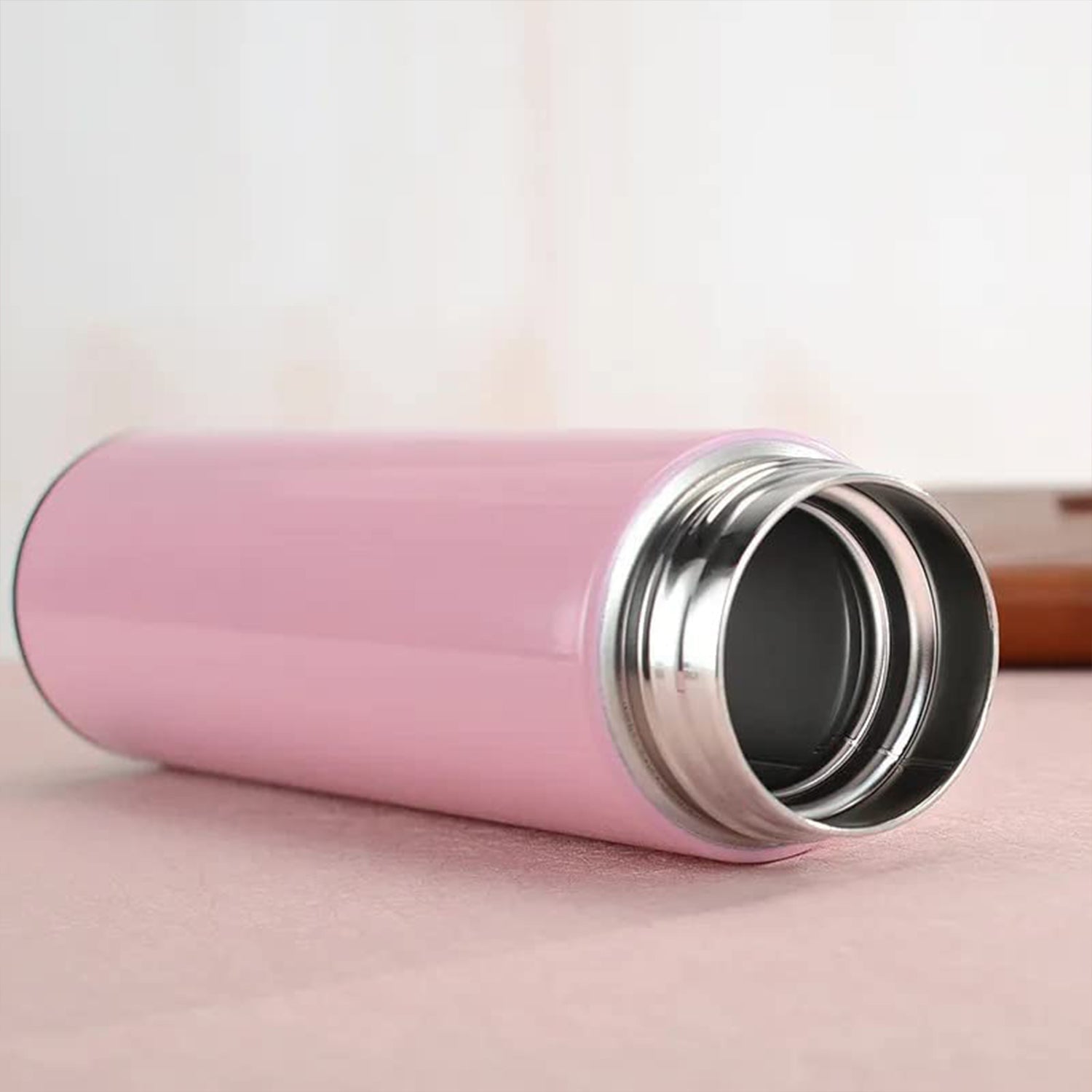 Pink Vacuum Insulated Water Bottle (1 Pc / 500ML) Your Brand