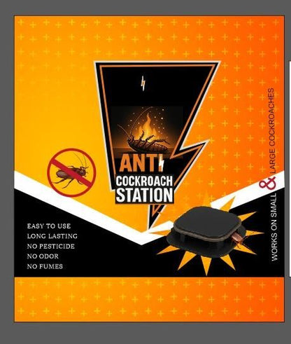 The Gir Farmer anti cockroach bait station in black with easy to use design and no pesticide features